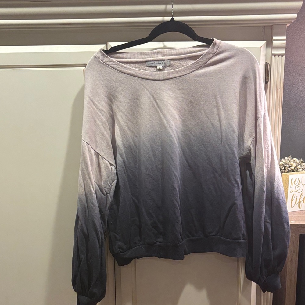 YFB Pink-Navy Ombre Sweatshirt